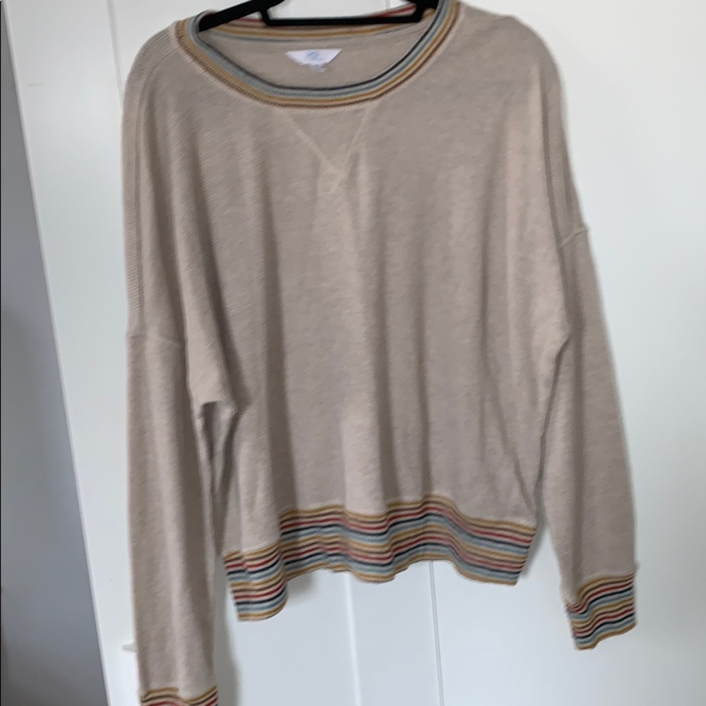 Tan light sweater